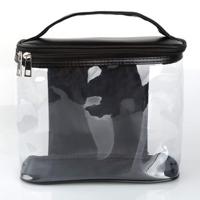 مقاوم در برابر آب کیسه لوازم بهداشتی شفاف PVC قابل حمل برای سفر