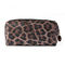 کیف آرایش مسافرتی چرمی قابل حمل Leopard PU