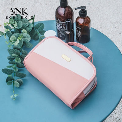 Eco Friendly Travel Portable Travel PU کیف لوازم آرایش چرمی لوازم آرایش
