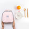 کیف های ناهار قابل حمل صورتی گرد قابل حمل برای خانمها