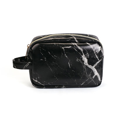 سازمان دهنده کیف لوازم آرایشی مسافرتی زنان Marble PU Leather